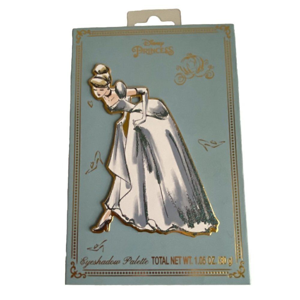 Taste Beauty‎ Disney Princesses Cinderella Eyeshadow Pallet With Mirror NEW